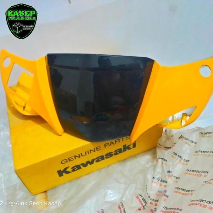 Ready batok stang depan atas zx130 kuning hitam