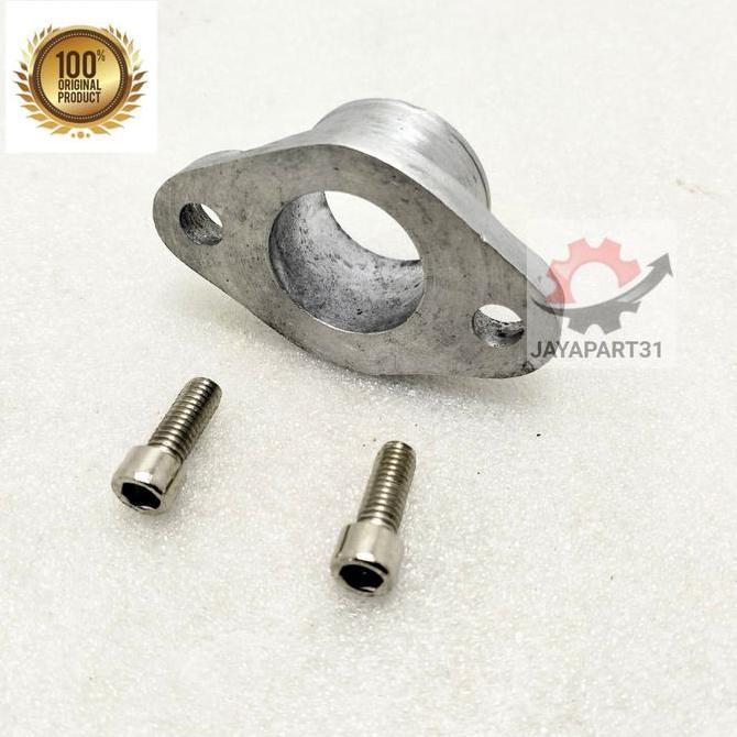 ADAPTOR SAMBUNGAN INTAKE MANIPUL MIO PAKAI KARBU SUPRA, KARISMA, SUPRA X 125, REVO BUAT MIO KARBU