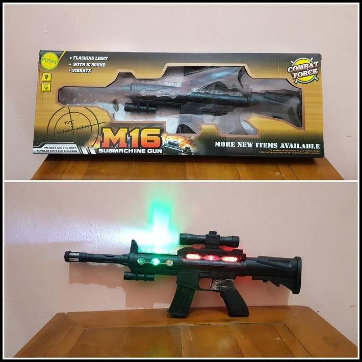 Mainan Tembakan Senapan M16 - Mainan Pistol M16