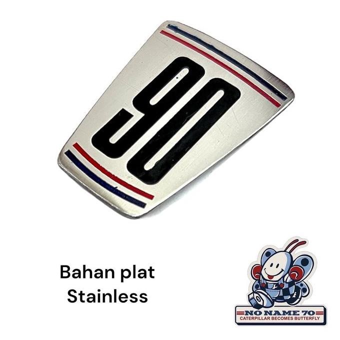 Baru Emblem Emblim Decal box Dop Aki Accu Honda S90 S90z