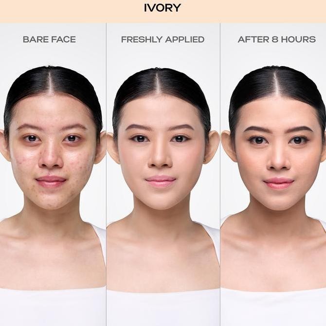 KIVA FLAWLESS ILLUMINATING FOUNDATION - MATTE OIL CONTROL RINGAN LIQUID FOUNDATION SPF 39 PA++++ HH 