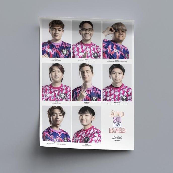 

Paper Rex Limited Edition Poster 2023
