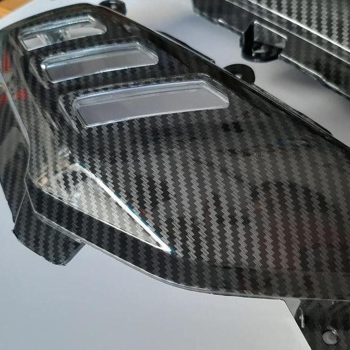 cover body samping nmax carbon kevlar