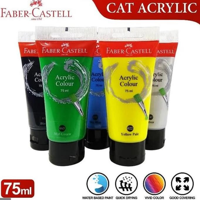 

Cat Acrylic Faber Castell 75Ml