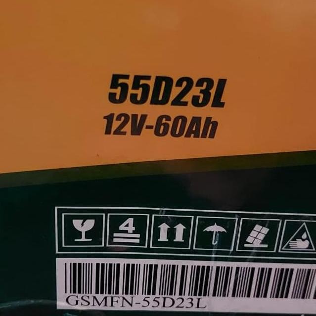 Aki Kering Mobil Gs Gsmfn 55D23L 12V 60Ampere