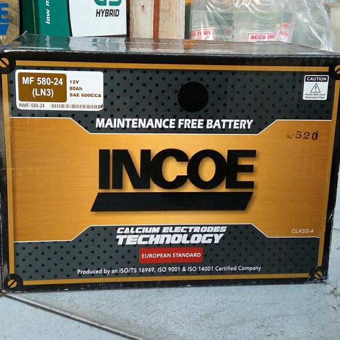 Aki Accu Kering Incoe Mf 58024 80 Ah