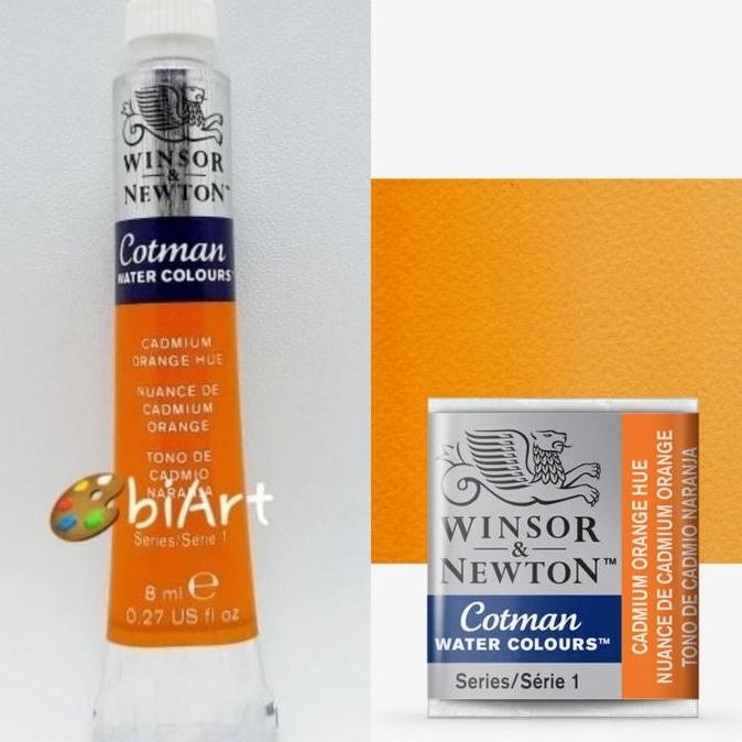 

Cat Air Cotman Water Colour Cadmium Orange Hue Tube 8 Ml Winsor & Newt