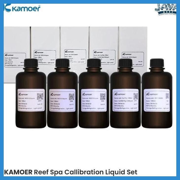 (RATU BEE) KAMOER REEF SPA CALIBRATION LIQUID SET NO3, KH, CA, MG AQUARIUM AKUARIUM IKAN HEWAN PELIH