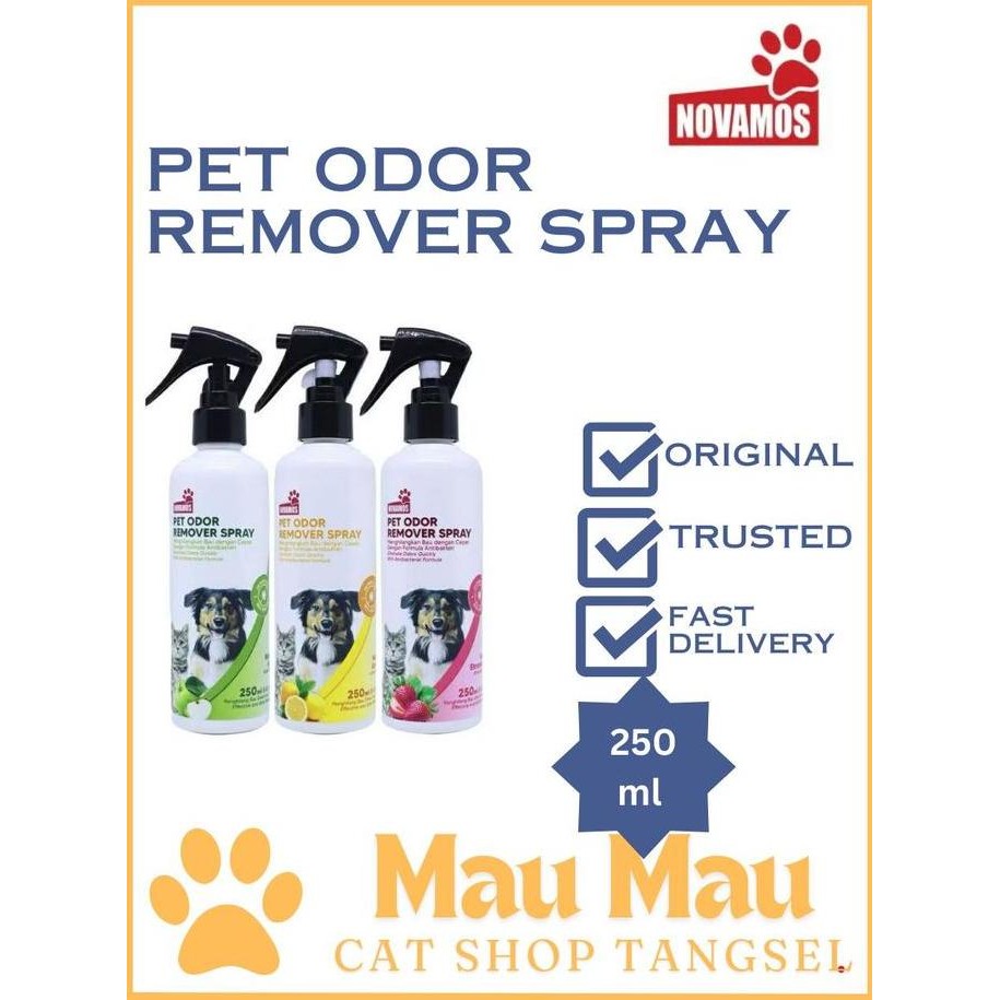 Pet Odor Remover Spray Novamos 250Ml