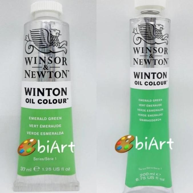 

Cat Minyak Winton Oil Colour 200 Ml Emerald Green Winsor & Newton