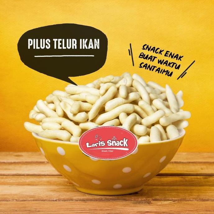 

JB Snack Pilus Telur Ikan Gurih Renyah Kiloan Curah 250 Gram None