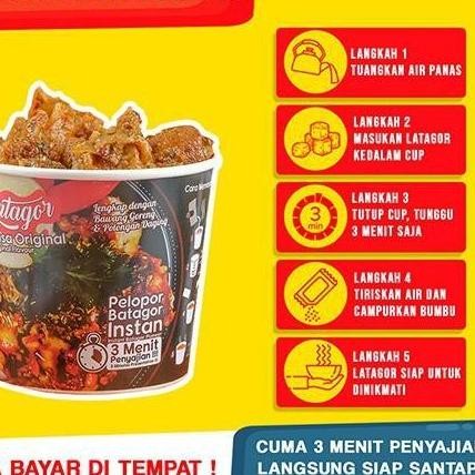 

JB Latagor Batagor Kering Instan Bumbu Kacang Tinggal Seduh Khas Bandung None