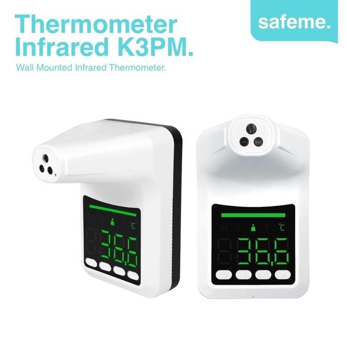 Thermometer Digital Infrared Standing Termometer Dahi Dinding K3 Pro