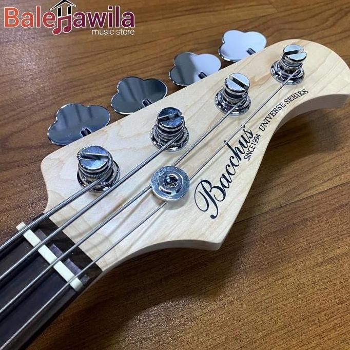 Gitar Bass Elektrik Bacchus Universe Series Bacchus Wjb Mini R 3Ts