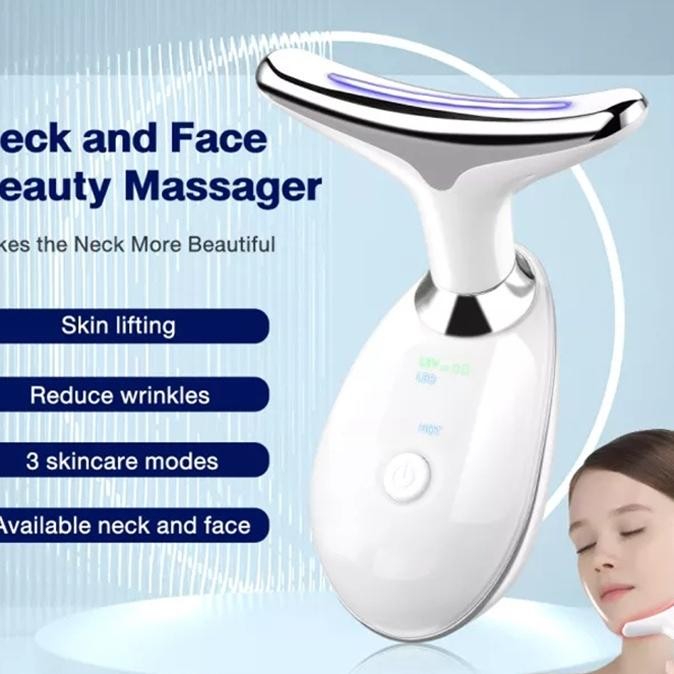 Leher Getar Wanita Facial Pembersih Komedo Terapi Perawatan  Pijat Punggung Wajah Anti Keriput Beaut