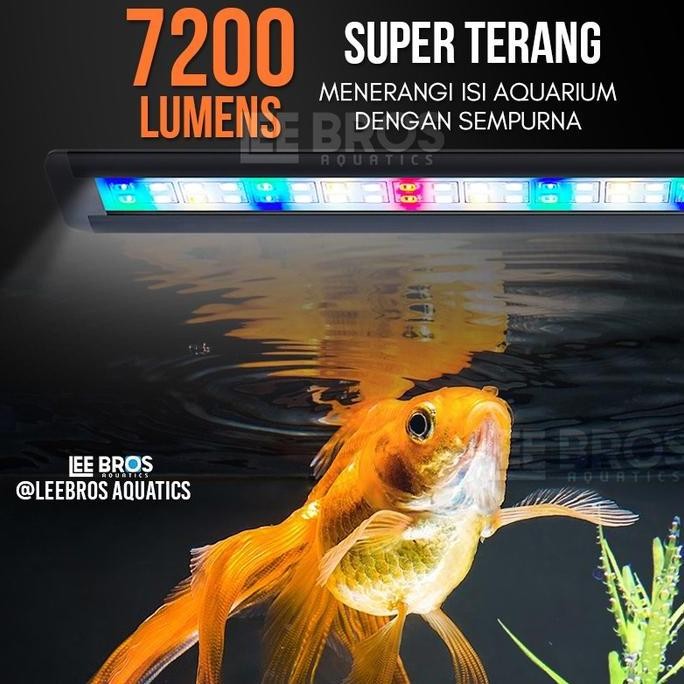 Lampu LED Aquarium Full Spectrum /  Lampu LED Aquascape 75 - 120 cm