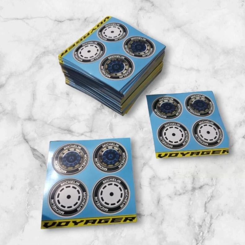 Dvc-78 Stiker Velg, Bus Miniatur Skala 1:35