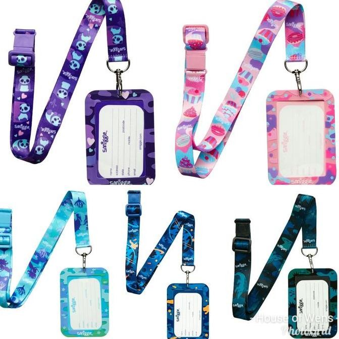 

Smiggle Now You See Me Bus Pass Lanyard - Gantungan Smiggle - Name Tag