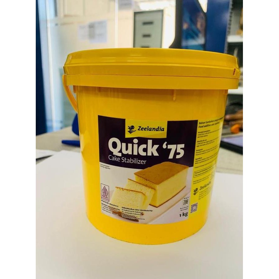 

Quick 75 Pengembang Kue 1 Kg / Quick75 Cake Emulsifier