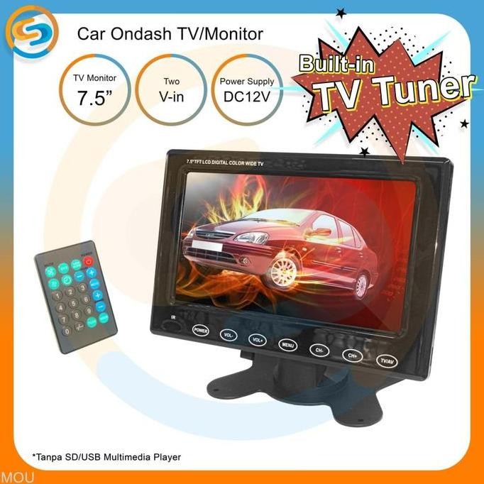Ready Car Ondash Tv Monitor 7 Inch - Mp5 / Ondash Tv Monitor Universal Mou