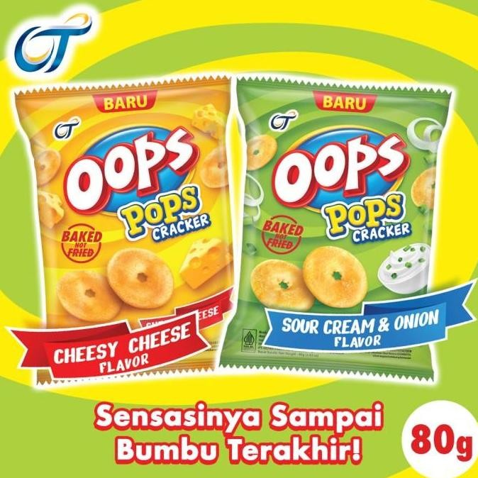

JB oops pop crackers 80 gr / Snack Oops Pop Crackers 80 gr None
