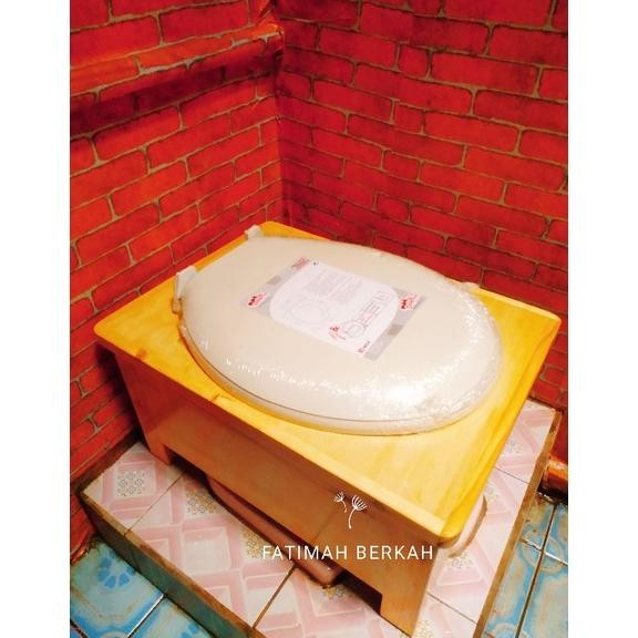 WC DUDUK PORTABEL TOILET DUDUK PORTABEL UNTUK LANSIA,IBU HAMIL DAN TERKENA STROKE Nugi