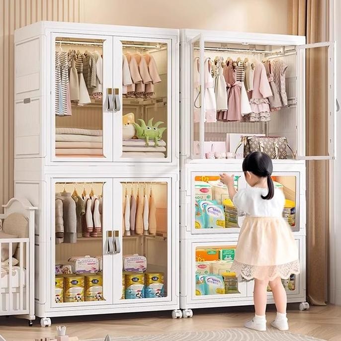 Lemari Pakaian/Lemari Baju/Lemari Baju Minimalis/Lemari Pakaian Estetik/Lemari Baju Aesthetic