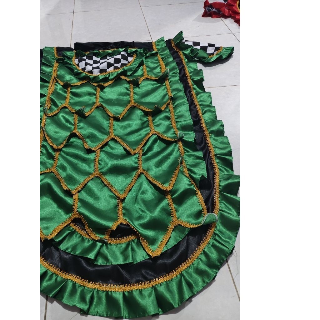 

kemul barongan anak model sisik