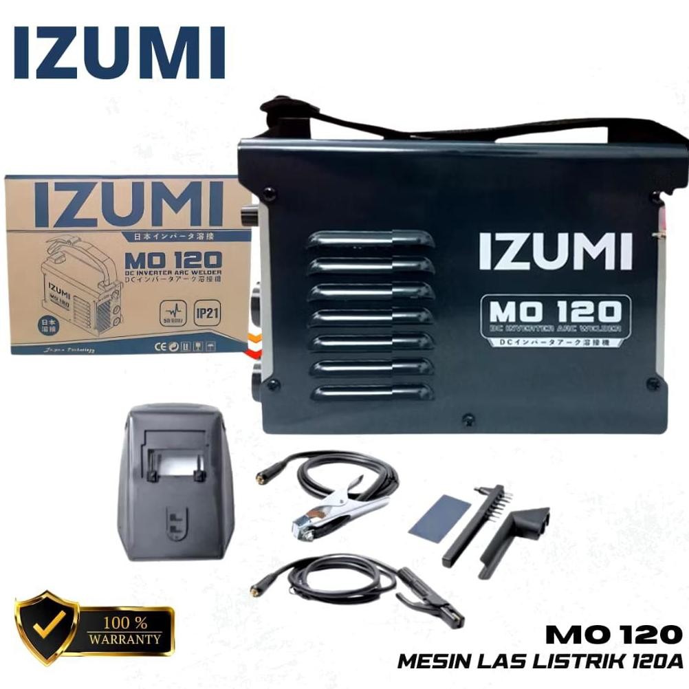 Terlaris Mesin Las Izumi Mo120 450Watt Travo Las Inverter 120A Izumi (450Watt) Mesin Las Listrik