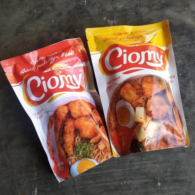 

JB Cuanki Pedas Siomay Mi Telor Cemilan Sehat Instan - Ciomy Cheese Spicy None