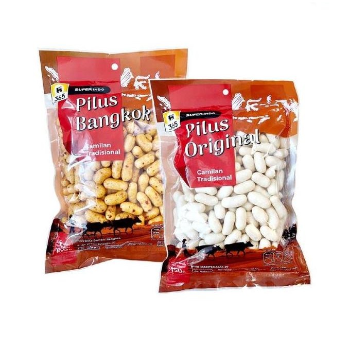 

JB 365 SNACK PILUS RASA ORIGINAL/BANGKOK 150 GRAM PER PACK None