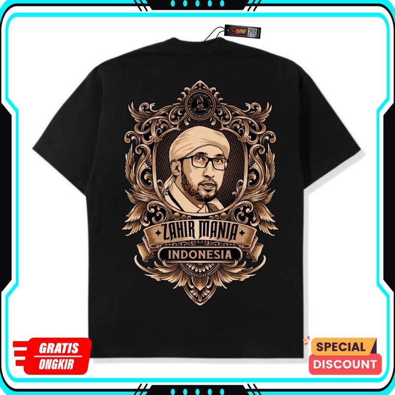 -Termurah- Kaos Az Zahir Mania Sholawat Habib Bidin Distro Katun Pria Ca-55