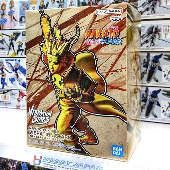 Terlaris Vibration Stars Figure Naruto Shippuden - Minato Namikaze Iii