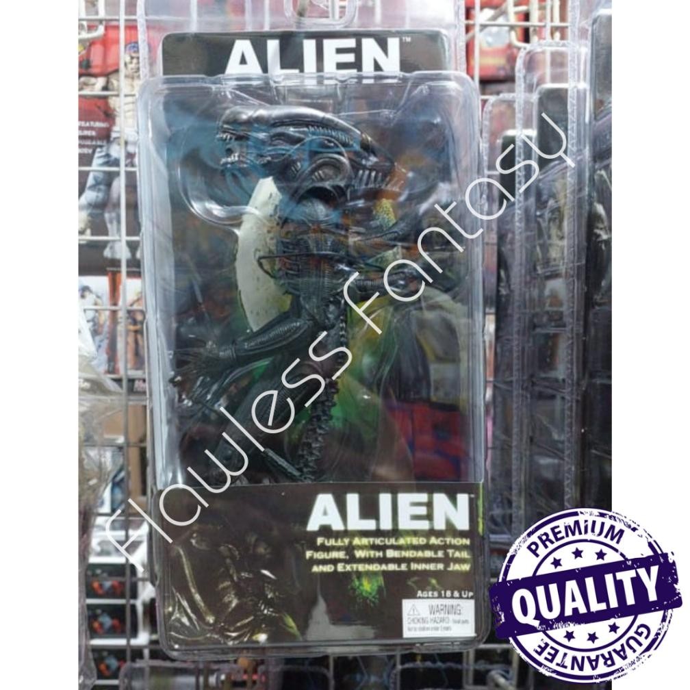 Terlaris Neca Aliens Xenomorph Big Champ Classic Movie Series Figure
