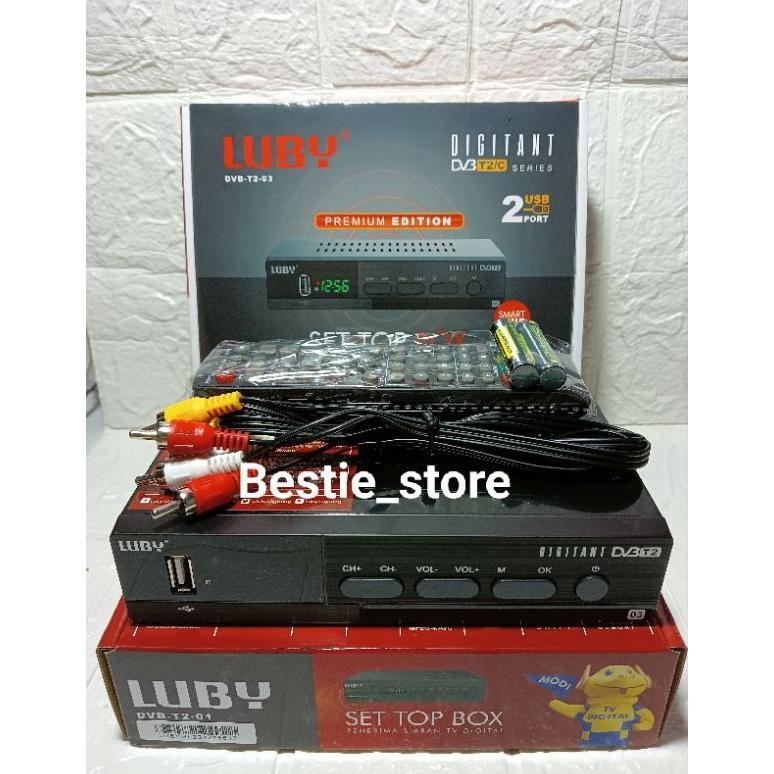 Stb Luby T2-03 Penerima Siaran digital tv Terbaik_Stb Luby Murah