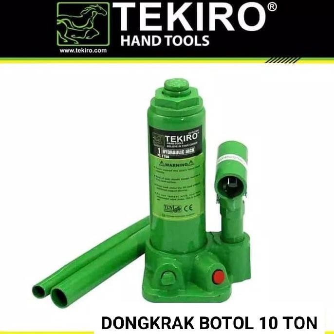 Dongkrak Botol Tekiro 10 Ton / Dongkrak Mobil 10 Ton Tekiro