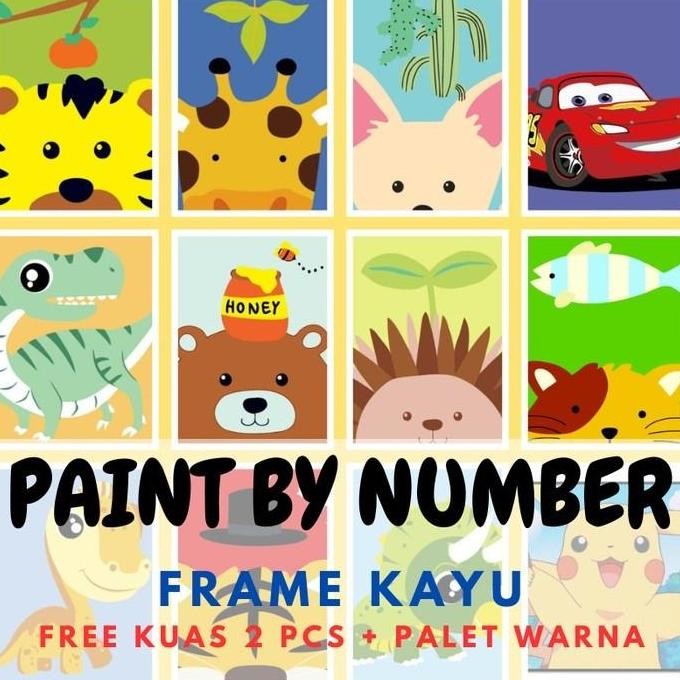 

Paint By Number Kanvas Lukis Canvas Diy Painting St0025