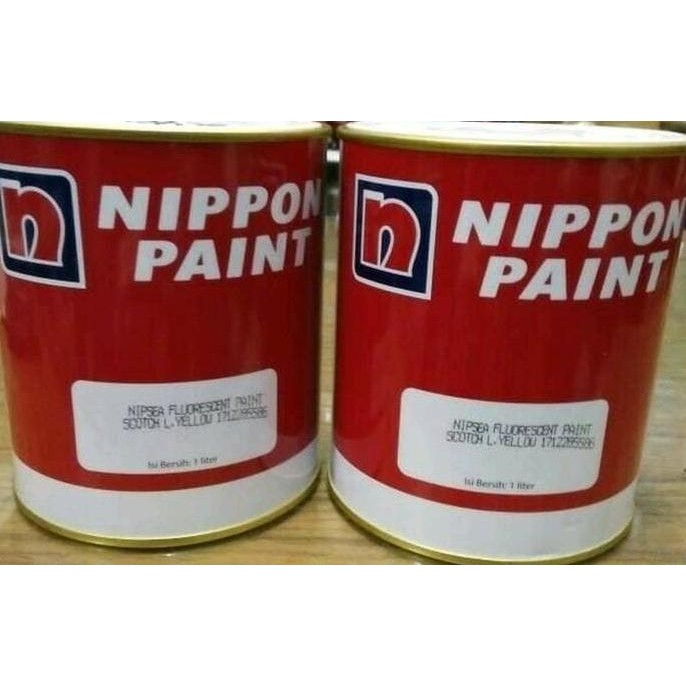 

Nippon Fluorescent Paint 1 Lt / Cat Scotch Light Menyala Dalam Gelap