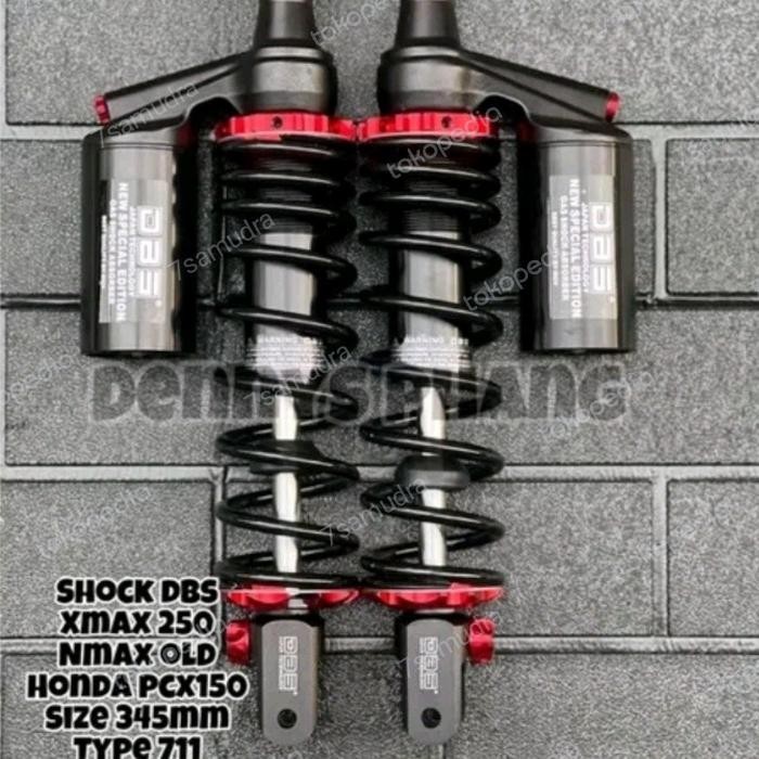 shock dbs 711 premium 310/345mm g-series cnc motor aerox,nmax,xmax