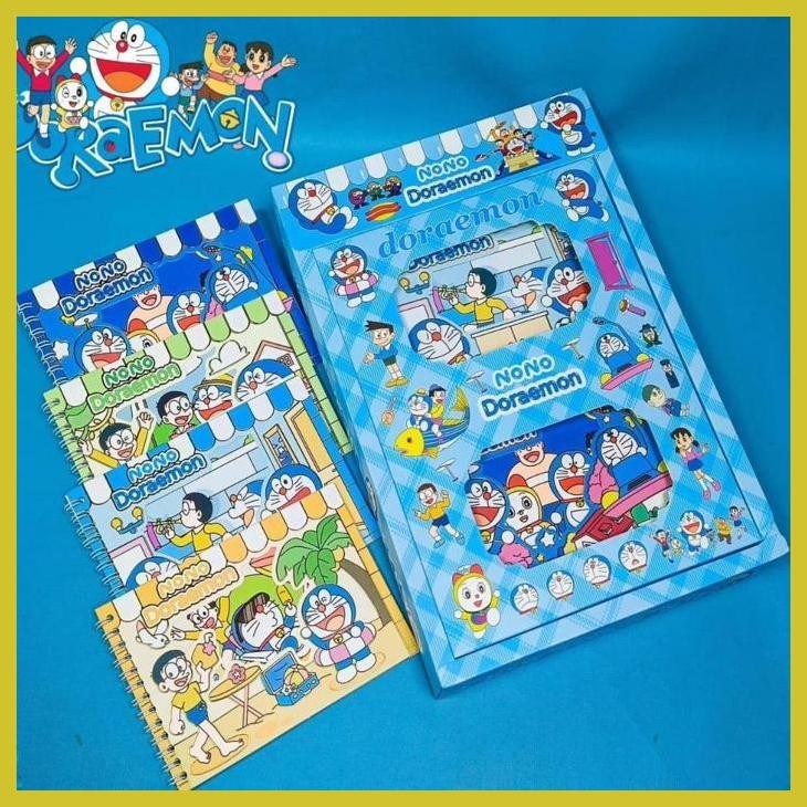 

(VIRAL PRODUK) STIKER BUKU DORAEMON/STIKER BINDER SIAP KIRIM