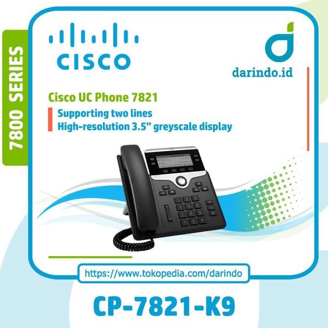 Cisco Ip Phone 7800 Series [Cp-7821-K9]