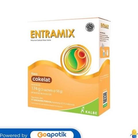 

NO_MORE Entramix Susu Rasa Cokelat 174 Gram Box