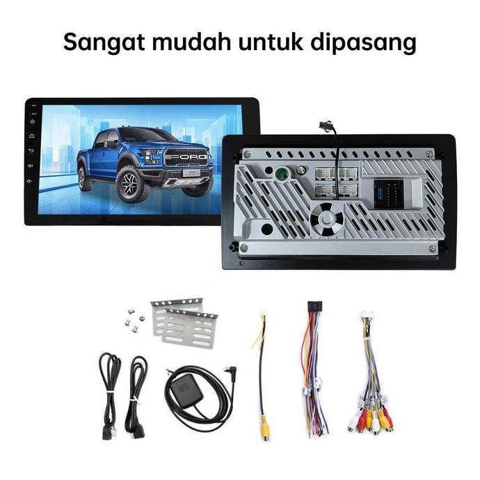 Asero ada kipas pendingin 8GB + 64GB IPS layar head unit mobil android 13 navasi untuk toyota avanza
