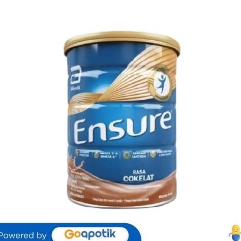 

NO_MORE Ensure Rasa Cokelat 900 Gram Kaleng