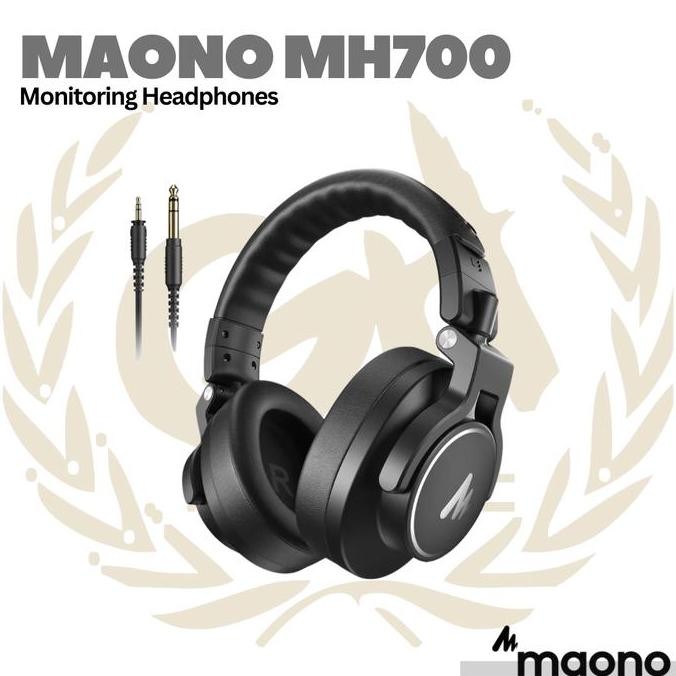 Maono Mh700 Monitoring Headphones - Headset Podcast, Recording, Studio Co