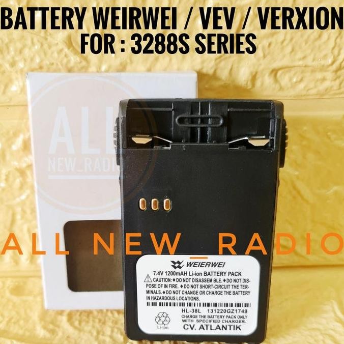 Batre Ht Weirwei 3288S 3288 Vev 3388D 3388 Vev 3288 Toriphone Tp998