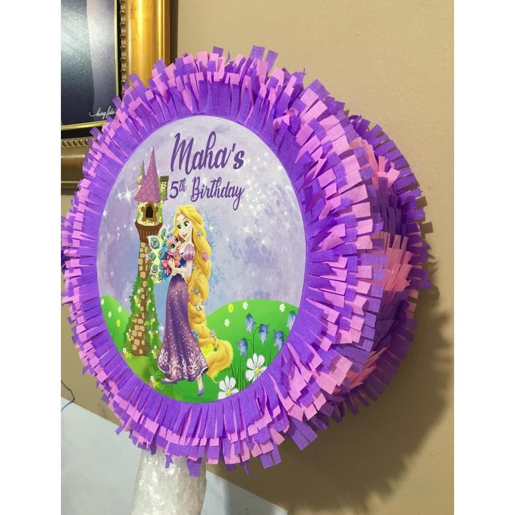 

Pinata Bulat pukul tarik custom gambar Nugi