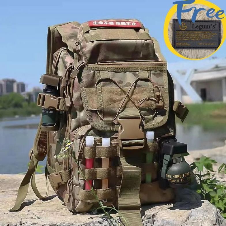 Tas Militer Tas Seragam Tentara Tactical Backpack Cordura Import 039 Tas Ransel Hiking Camping