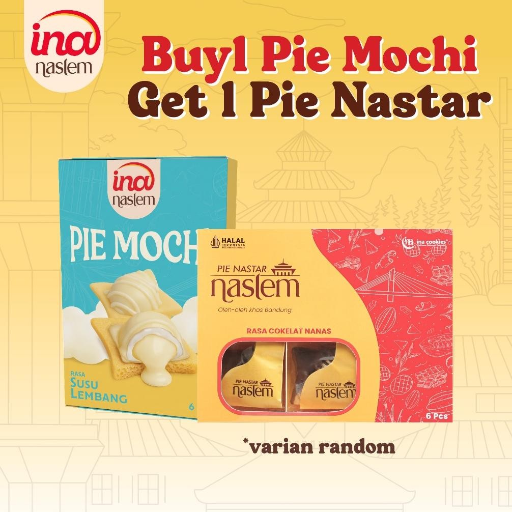 

NO_MORE ( BELI MOCHI GRATIS PIE NASLEM ) Mochi Naslem Susu Lembang Oleh-Oleh Bandung by Ina Cookies ( LIVE )