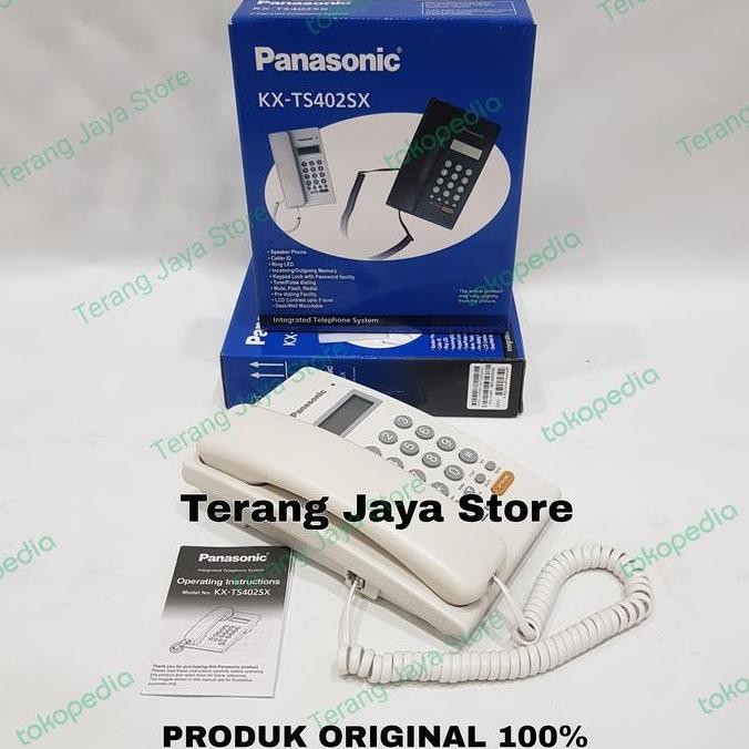 Telepon Kabel Panasonic Kx-Ts400Sx Pesawat Telepon Panasonic Kx-Ts400